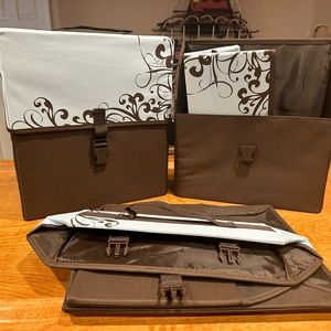 Creative Memories Scrapbook Power Palette Organizer Case Tote/Carryall.